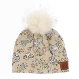 Tuque Fleurs 7-14ans-Deer Mountain-Beige-7-14 ans-DE2-26SLJ13C02SN-CLÉMENT