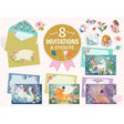 Invitations(8) Créatures merveilleuses-Djeco-DJE-DD03494-CLÉMENT
