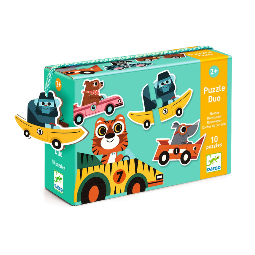 Puzzle duo - Bolides-Djeco-DJE-DJ08148-CLÉMENT