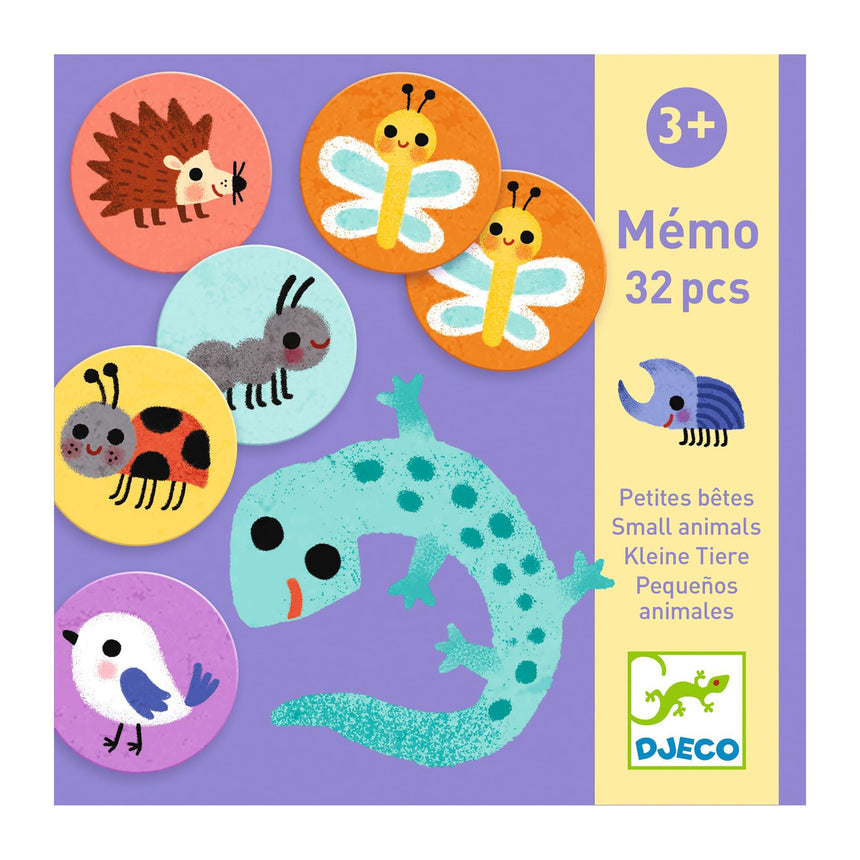 Jeu de Mémoire - Petites bêtes-Djeco-DJE-DJ08254-CLÉMENT