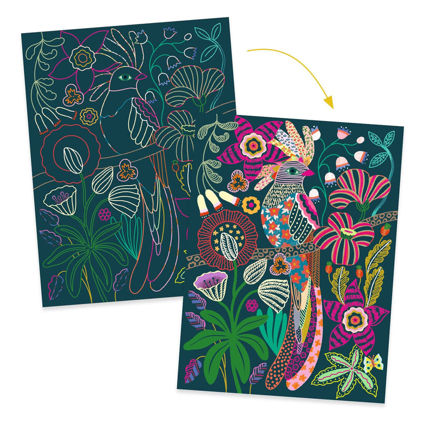 Carte à Gratter Rococo-Djeco-DJE-DJ09709-CLÉMENT