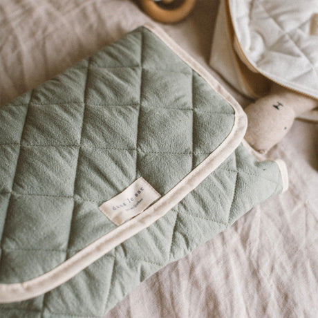 Tapis à Langer - Menthe-Dans Le Sac-DLS-CHANPADMINT-CLÉMENT