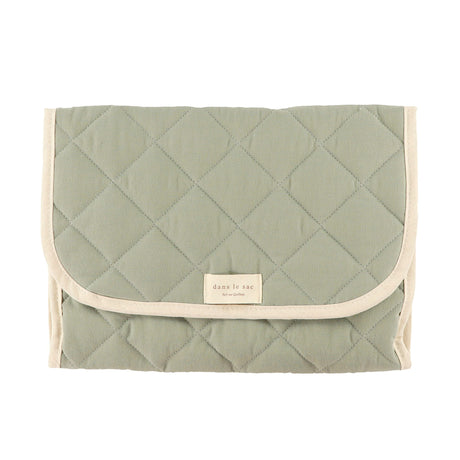 Tapis à Langer - Menthe-Dans Le Sac-DLS-CHANPADMINT-CLÉMENT