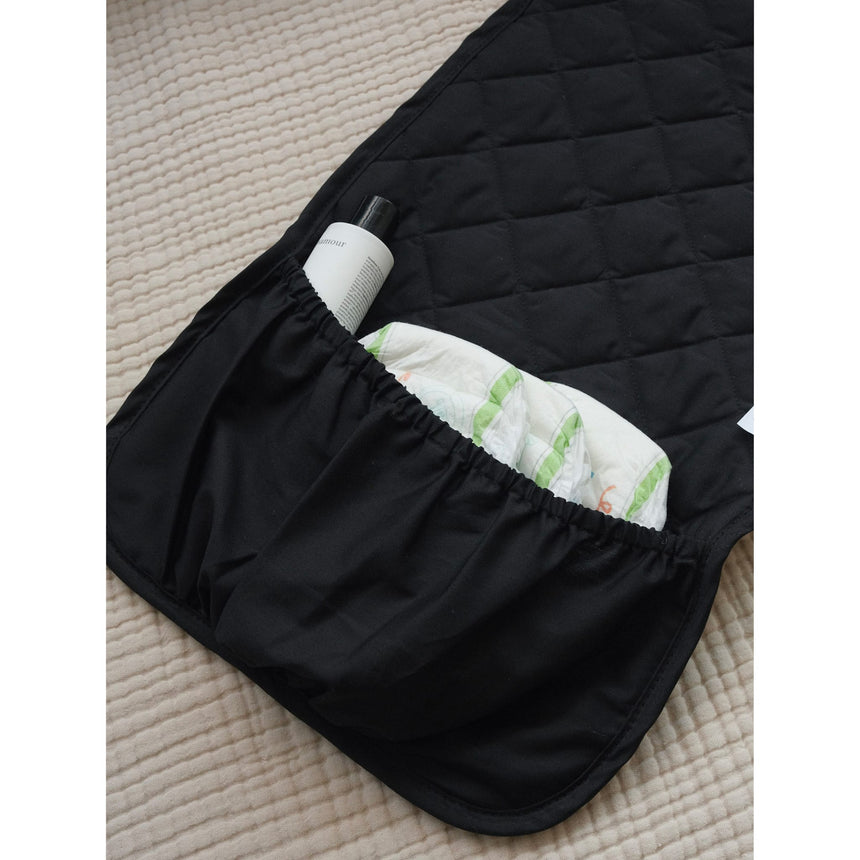 Tapis à Langer - Noir-Dans Le Sac-DLS-CHANPAGBLA-CLÉMENT