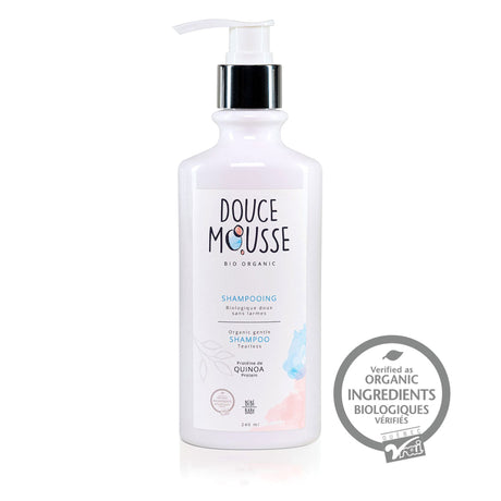 Shampooing Biologique 240ml-Douce Mousse-DOU-220709-CLÉMENT