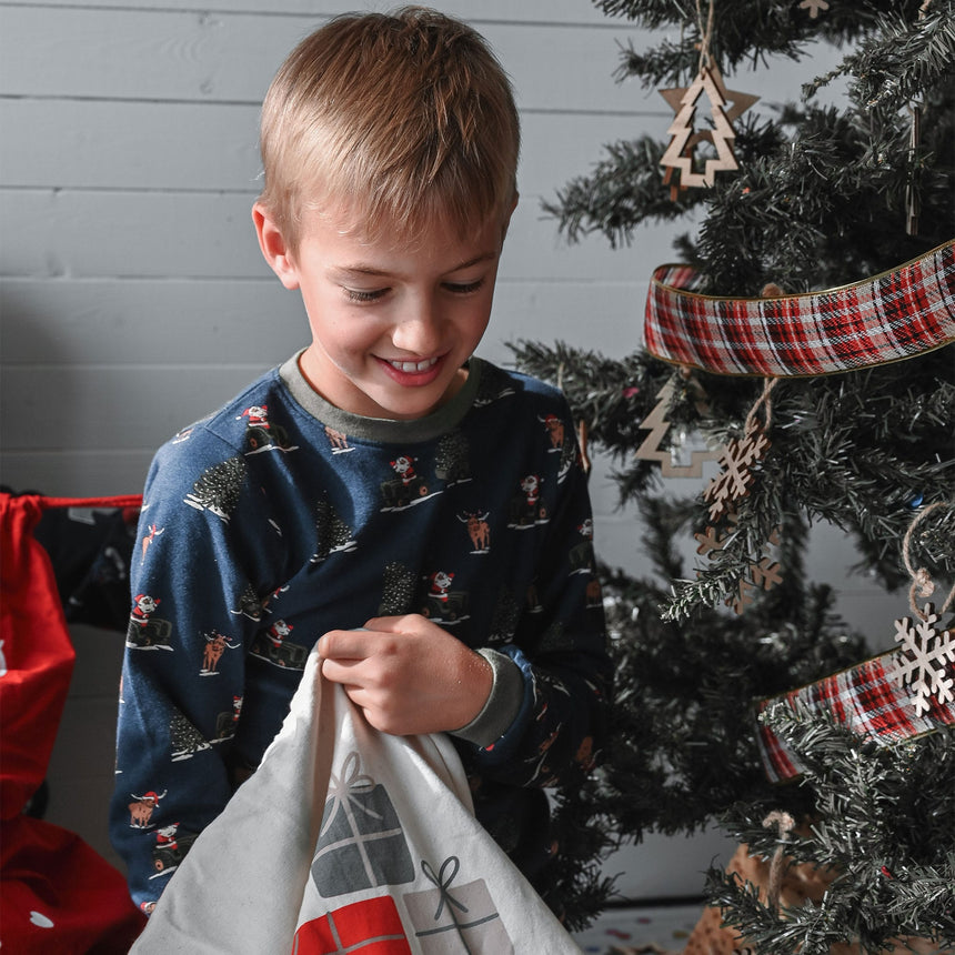 Pyjama Père Noël 2-14ans-Roche Ciseaux-ROO-T61308-CLÉMENT