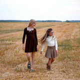Robe Côtelée Blush & Boucle 7-14ans-Look-LOK-2263490C-BRU-CLÉMENT