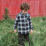 Chemise Carreaux Recrue 2-8ans-Chat Botte-CHI-2265432C-CLÉMENT