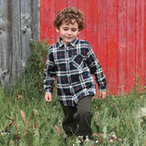 Chemise Carreaux Recrue 2-8ans-Chat Botte-CHI-2265432C-CLÉMENT