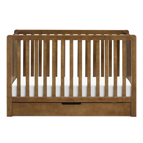 Couchette Convertible 4-en-1 Colby avec Tiroir Gigogne - Noyer-DaVinci-DVI-F11951L-CLÉMENT