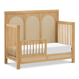 Couchette Convertible 4-en-1 Eloise - Miel et Tissu Eco-Weave-Namesake-DVI-M24801HYPSEW-CLÉMENT