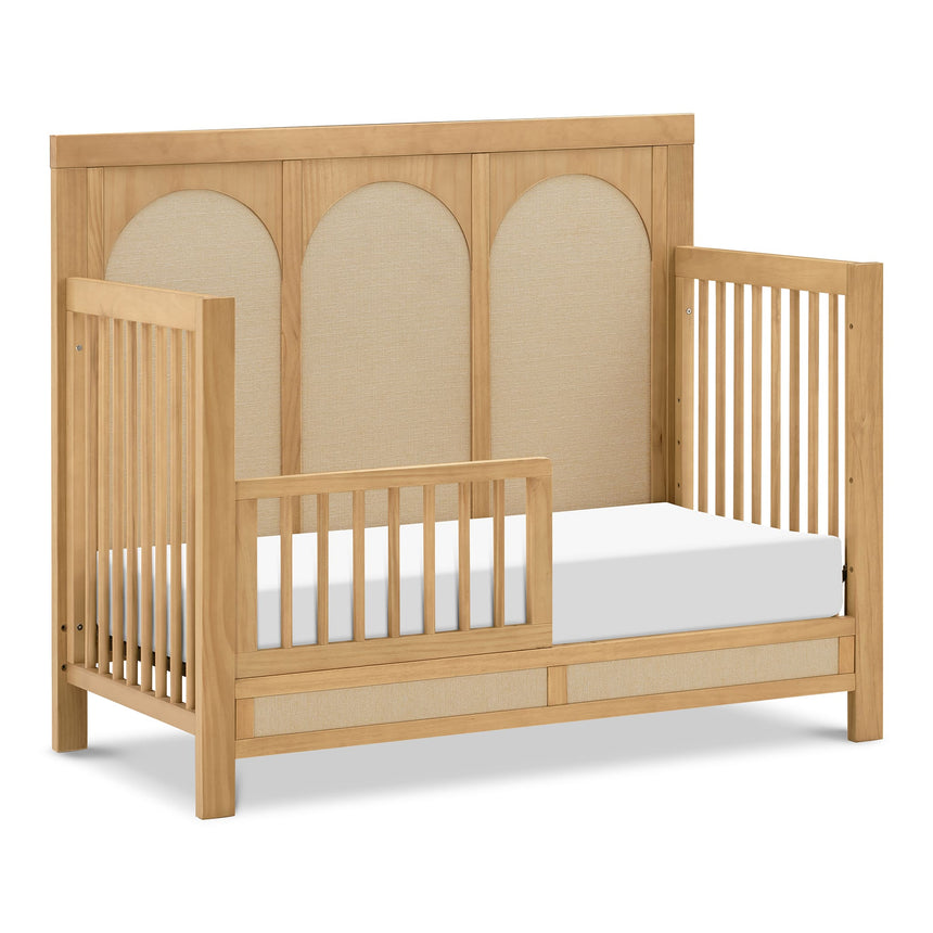 Couchette Convertible 4-en-1 Eloise - Miel et Tissu Eco-Weave-Namesake-DVI-M24801HYPSEW-CLÉMENT