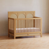 Couchette Convertible 4-en-1 Eloise - Miel et Tissu Eco-Weave-Namesake-DVI-M24801HYPSEW-CLÉMENT