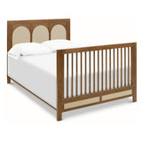 Couchette Convertible 4-en-1 Eloise - Noyer et Tissu Eco-Weave-Namesake-DVI-M24801NLPSEW-CLÉMENT