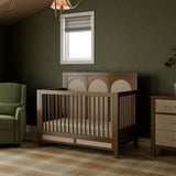 Couchette Convertible 4-en-1 Eloise - Noyer et Tissu Eco-Weave-Namesake-DVI-M24801NLPSEW-CLÉMENT