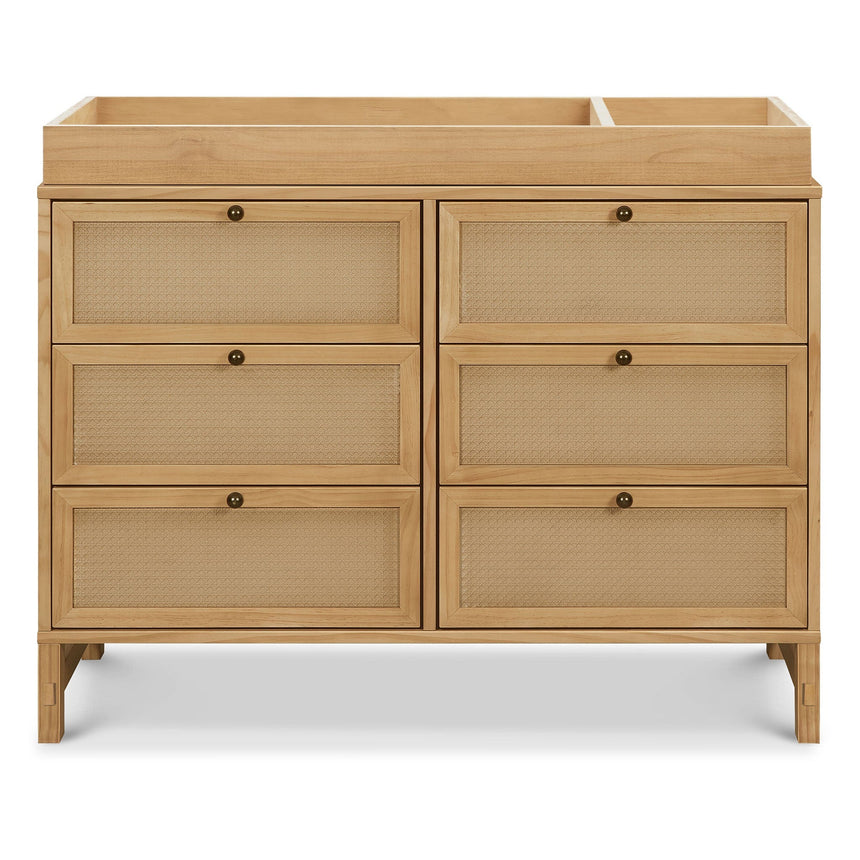 Commode 6 tiroirs Margot -Miel-DaVinci-DVI-M24926HY-CLÉMENT