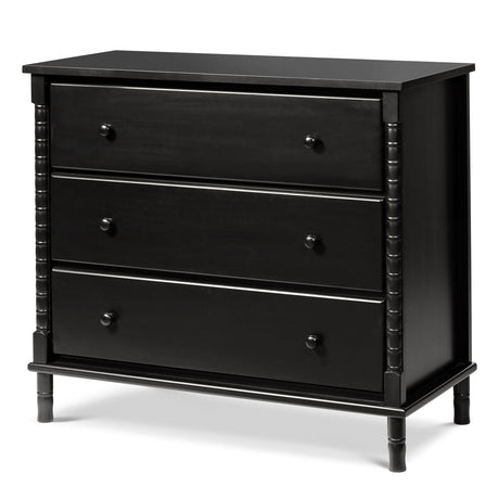 Commode 3 Tiroirs Jenny Lind Spindle - Ébène-DaVinci-DVI-M7323E-CLÉMENT