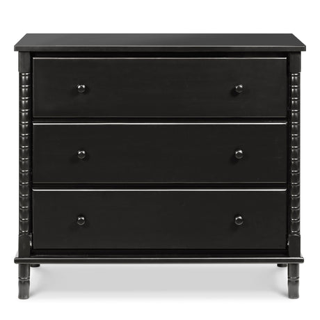 Commode 3 Tiroirs Jenny Lind Spindle - Ébène-DaVinci-DVI-M7323E-CLÉMENT