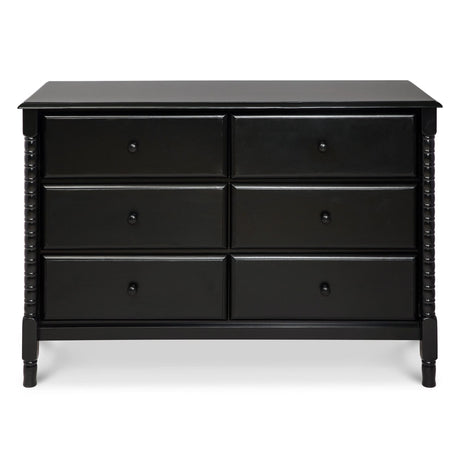 Commode 6 Tiroirs Jenny Lind Spindle - Ébène-DaVinci-DVI-M7326E-CLÉMENT