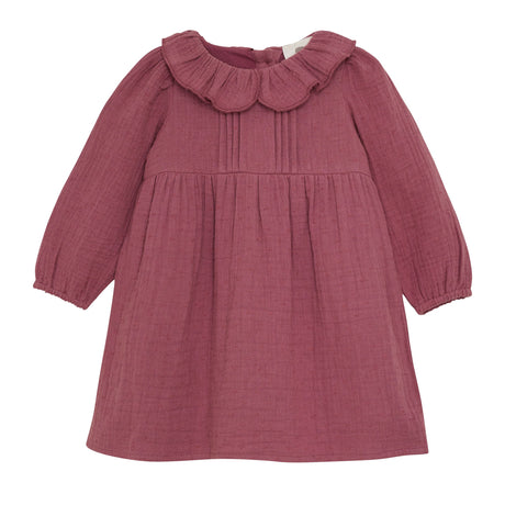 Robe Woven 6-24mois-En Fant-Bordeaux-1 m-ENF-210372-4598-CLÉMENT