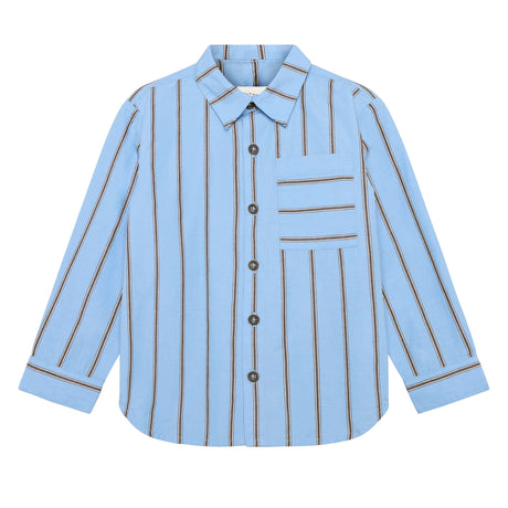 Chemise Rayée 3-10ans-En Fant-Bleu-3-ENF-230650-7032-CLÉMENT