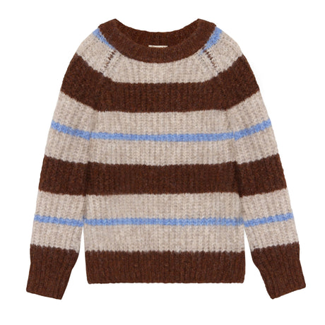 Pull Tricot Rayé 3-10ans-En Fant-Beige-3-ENF-230657-1545-CLÉMENT