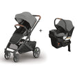 Poussette Cruz V3 + Siège Auto Aria V2 - Greyson-Systeme De Voyage (607)-UPPAbaby-CLÉMENT