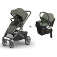 Poussette Cruz V3 + Siège Auto Aria V2 - Evelyn-Systeme De Voyage (607)-UPPAbaby-CLÉMENT