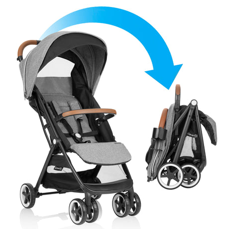 Poussette auto-pliable Evenflo® Gold Otto™ - Moonstone-Evenflo-EVO-18812311-CLÉMENT
