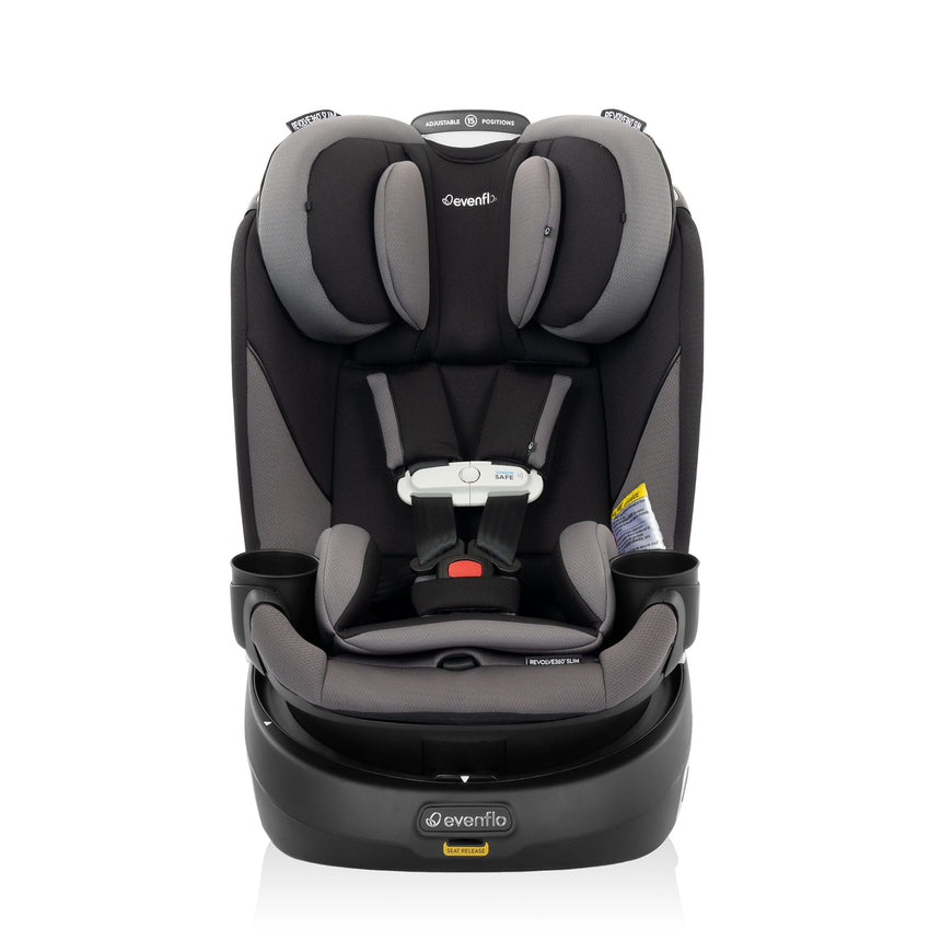 Siège d’auto rotatif 2-en-1 Gold Revolve360 Slim avec SensorSafe - Noir Obsidian-Evenflo-EVO-CS260112450C-CLÉMENT
