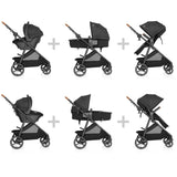Système de Voyage Shyft Intuiti avec siège d’auto Revolve 180 Litemax NXT - Noir-Evenflo-EVO-TS100212513C-CLÉMENT