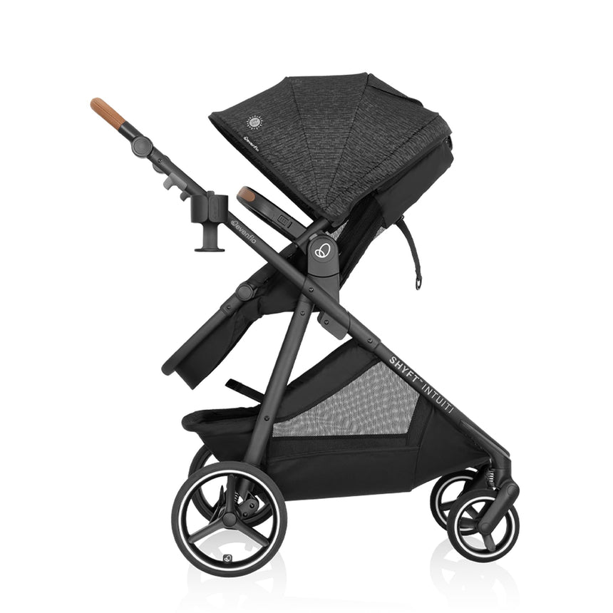 Système de Voyage Shyft Intuiti avec siège d’auto Revolve 180 Litemax NXT - Noir-Evenflo-EVO-TS100212513C-CLÉMENT
