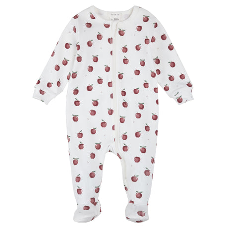 Pyjama Pommes 0-12mois-Firsts par Petit Lem-Ivoire-0 m-FIT-26FGL33P08-CLÉMENT