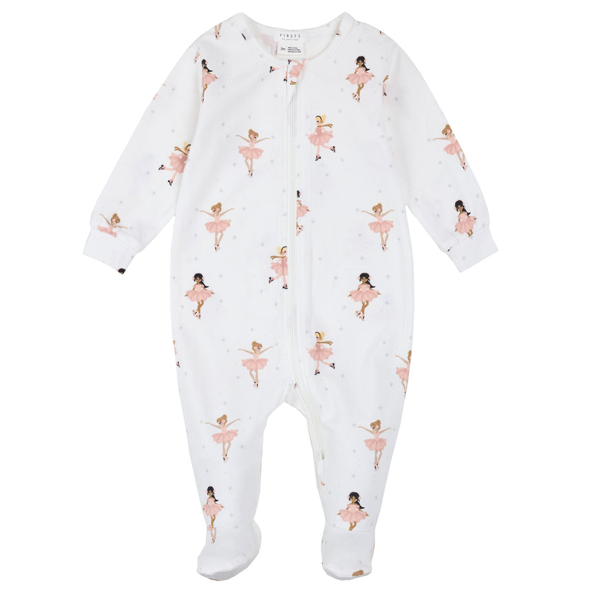 Pyjama Imprimé Patins 0-12mois-Firsts par Petit Lem-Ivoire-0 m-FIT-26FGL37P16-CLÉMENT