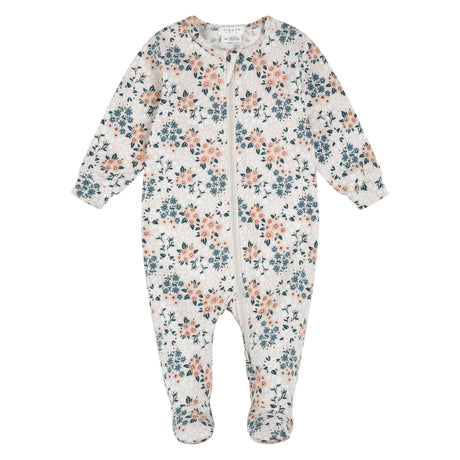Pyjama Fleurs Agneaux 0-12mois-Firsts par Petit Lem-Beige-0 m-FIT-26SGL32P02-CLÉMENT