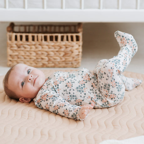 Pyjama Fleurs Agneaux 0-12mois-Firsts par Petit Lem-FIT-26SGL32P02-CLÉMENT
