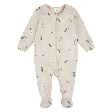 Pyjama Côtelé Golf 0-12mois-Firsts par Petit Lem-Taupe-0 m-FIT-26SGL33P01-CLÉMENT