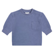 Gilet Ouaté Uni 6-24mois-Fixoni-Bleu-6 m-FIX-423251-7912-CLÉMENT