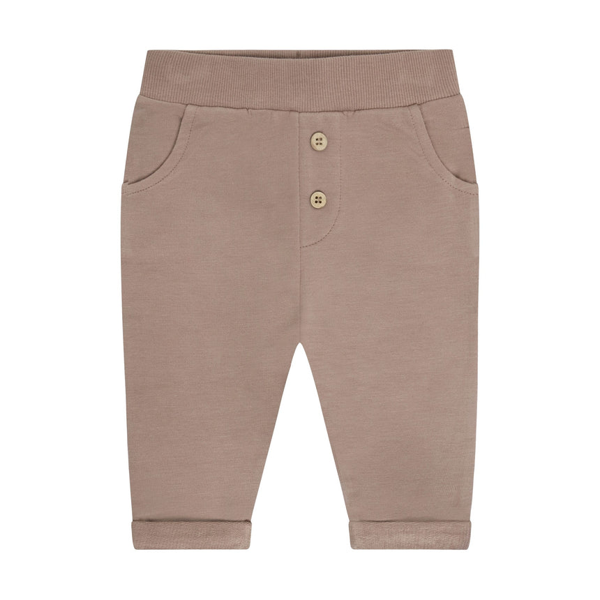 Pantalon Ouaté Uni 6-24mois-Fixoni-Beige-6 m-FIX-423252-CLÉMENT