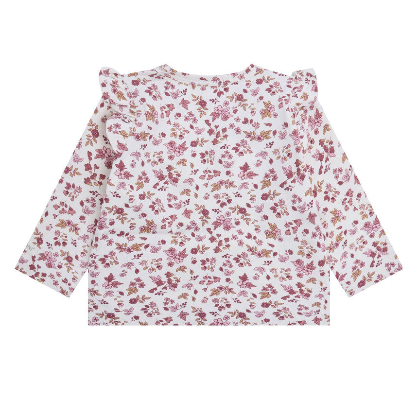 T-shirt Imprimé Fleurs 6-24mois-Fixoni-FIX-423301-6180-CLÉMENT
