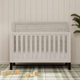 Couchette Convertible 4-en-1 Newbern - Bois Blanc-Franklin et Ben-FRB-B25801WDF-CLÉMENT