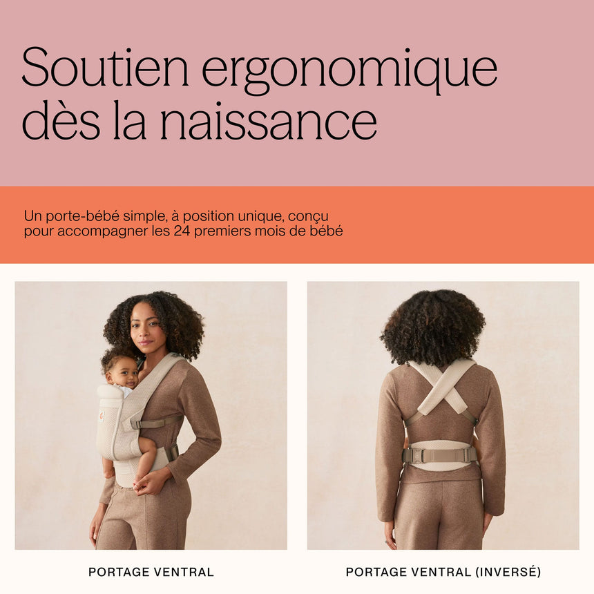 Porte-bébé Omni Lite - Beige Naturel-Ergobaby-FUL-BCOLTENATBGE-CLÉMENT