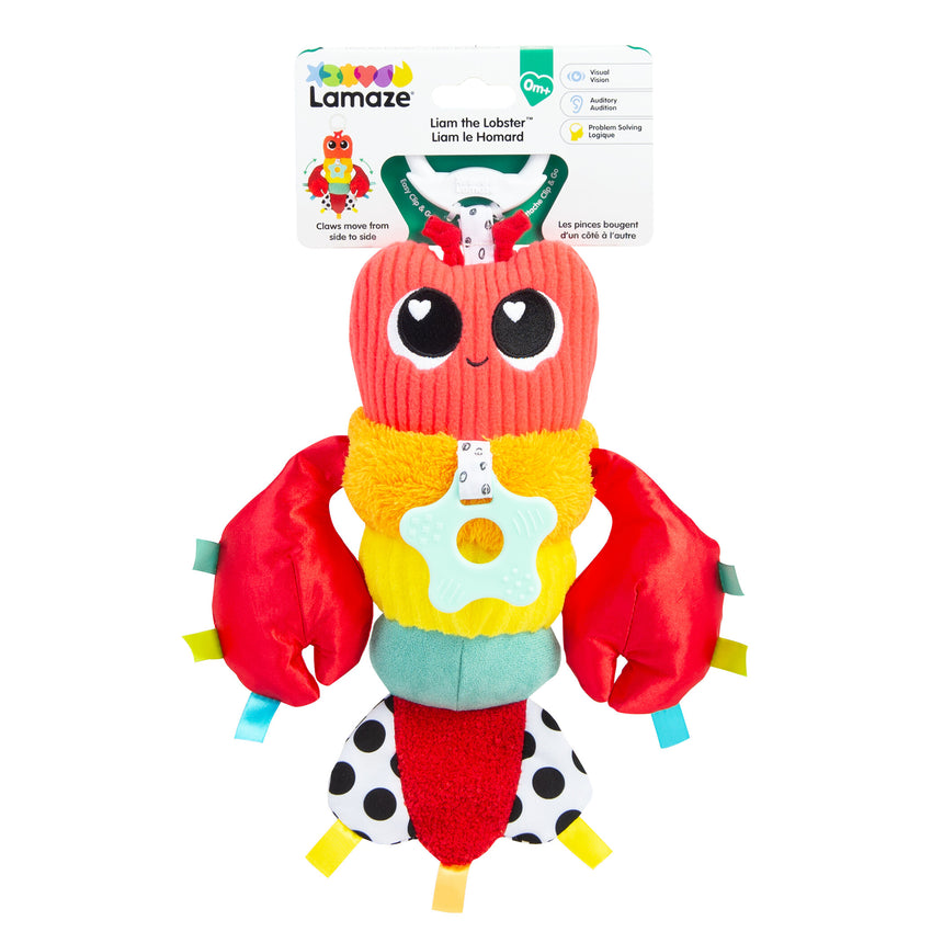 Jouet d'activités - Le Homard Liam-Lamaze-FYE-L27658-CLÉMENT