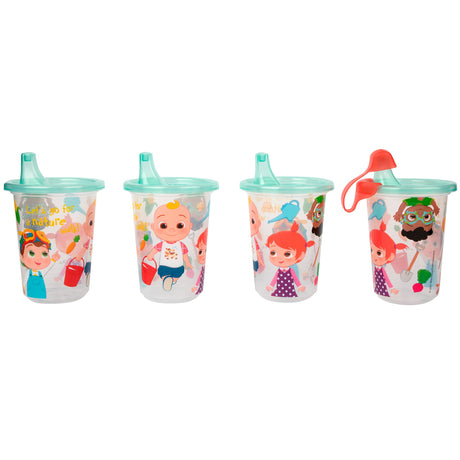 Gobelets (4) à Bec Cocomelon 10oz-Lamaze-FYE-Y11730-CLÉMENT