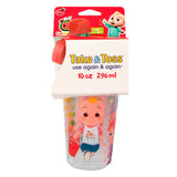 Gobelets (4) à Bec Cocomelon 10oz-Lamaze-FYE-Y11730-CLÉMENT