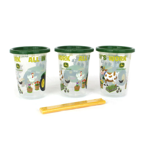 Gobelet à Paille 10oz (3) John Deere-Lamaze-FYE-Y11910-CLÉMENT