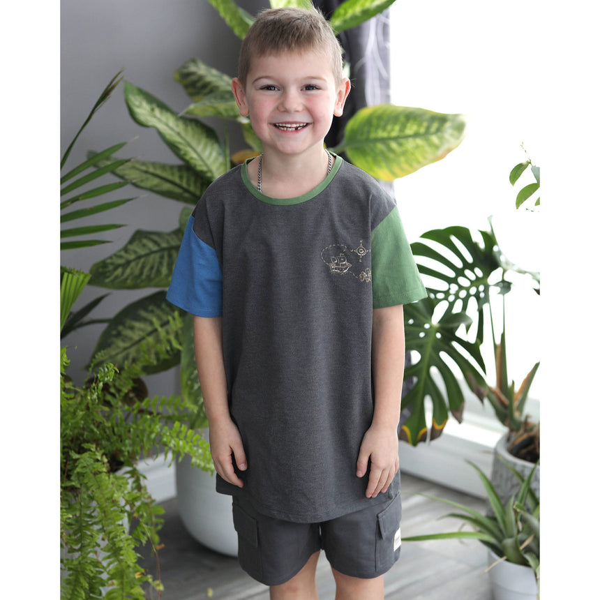 T-shirt Carte Aux Trésors 2-8ans-Camp by Birdz-NAS-CLSPKB670-GU-CLÉMENT