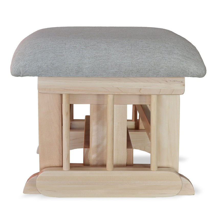 Tabouret naturel tissu LIN20-Goberce-GBE-TB04NATLIN20-CLÉMENT