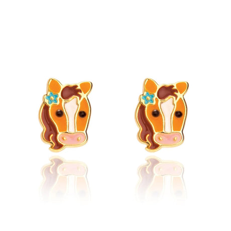 Boucles D'oreille Joli Poney-Girl Nation-GLN-GN-J531S-CLÉMENT