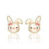 Boucles D'oreille Lapin-Girl Nation-GLN-GN-J534S-CLÉMENT